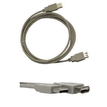 Кабель USB 2.0 Buro 2.0-AM/AF-3 A(m)/A(f) (3м)