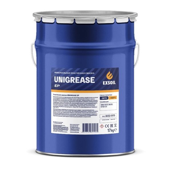 Смазка EXSOIL UNIGREASE EP NLGI 2 17 л